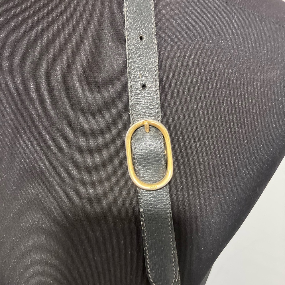 Vintage Blue Gucci GG Monogram Ophidia School Messenger Bag One Owner Good Shape - Picture 8 of 16